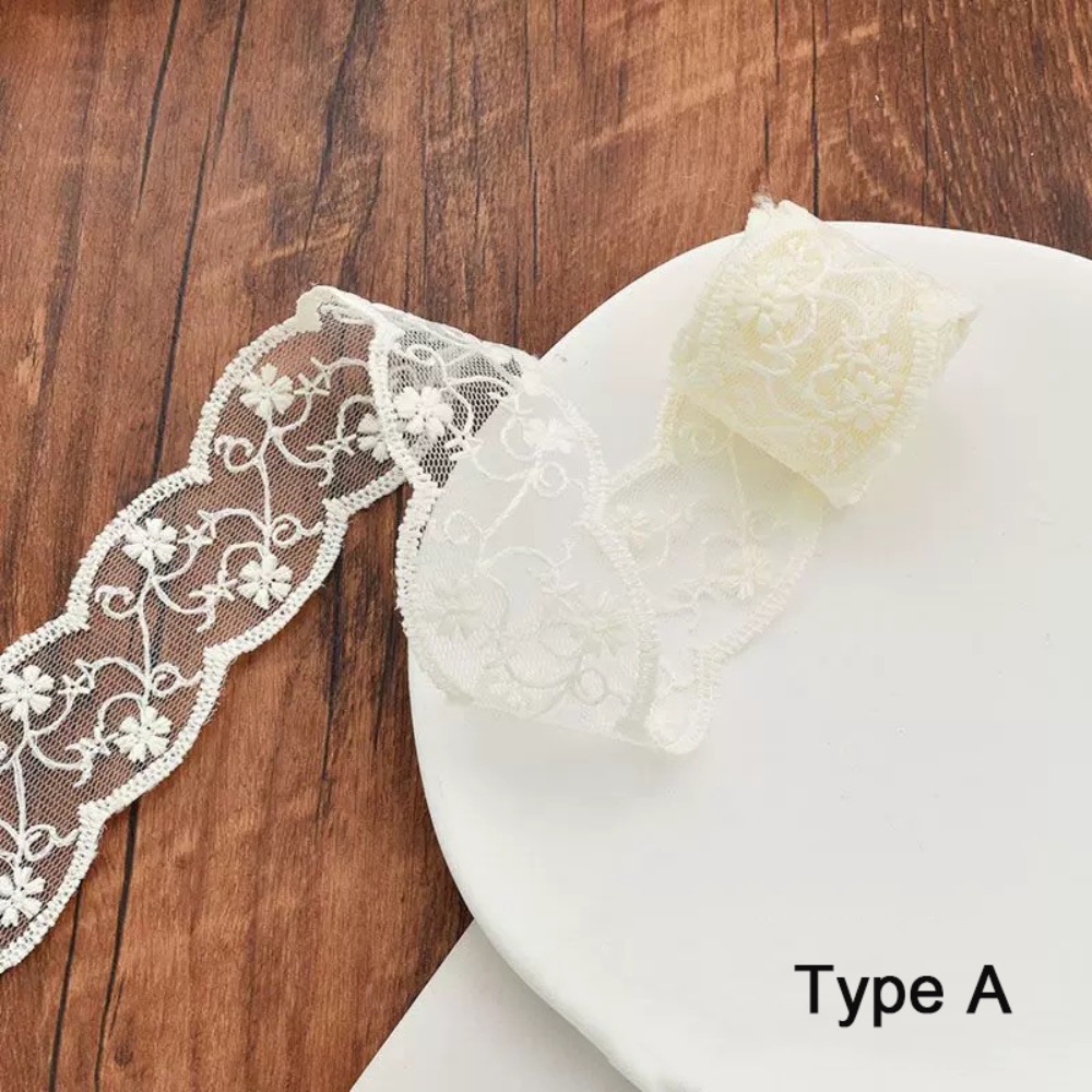 Fringe Ribbon Sewing - شريط زخرفي من القطن الخالص بطول