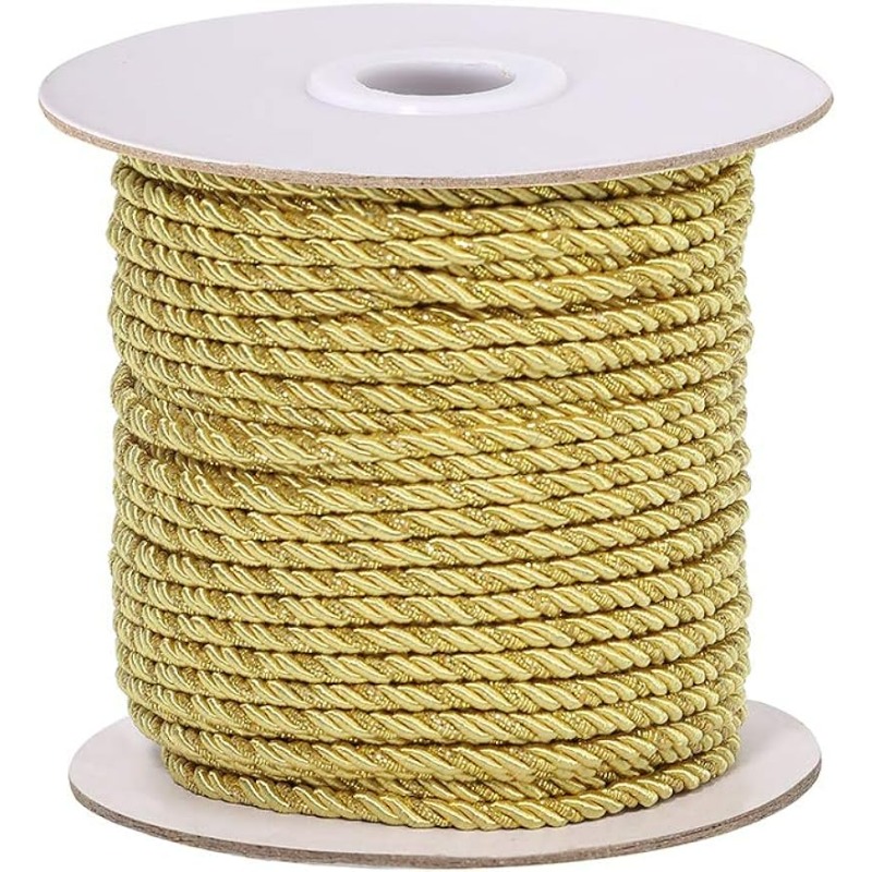 Cord Trim Twisted - حبل معدني ملتوي حبل ، 3