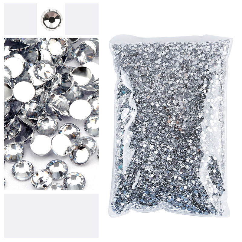 واضح 2-5 مللي متر بالجملة حزمة - مراجعة Hotfix Rhinestone Sheet وسعره
