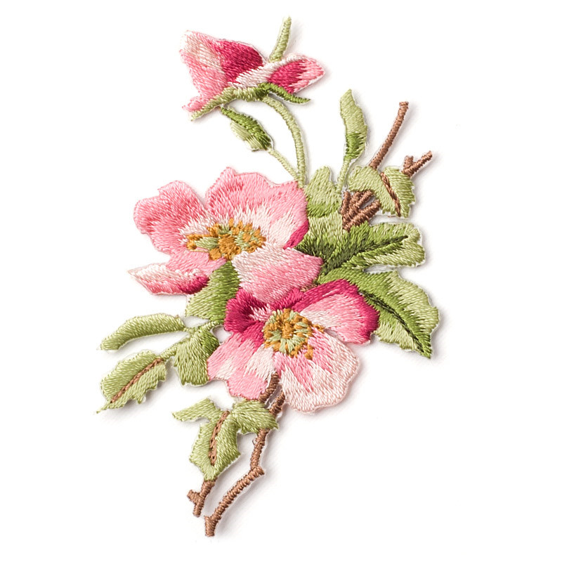 متوسطة الحجم زهرة التصحيح شارة - مراجعة Applique Patch Flower وسعره