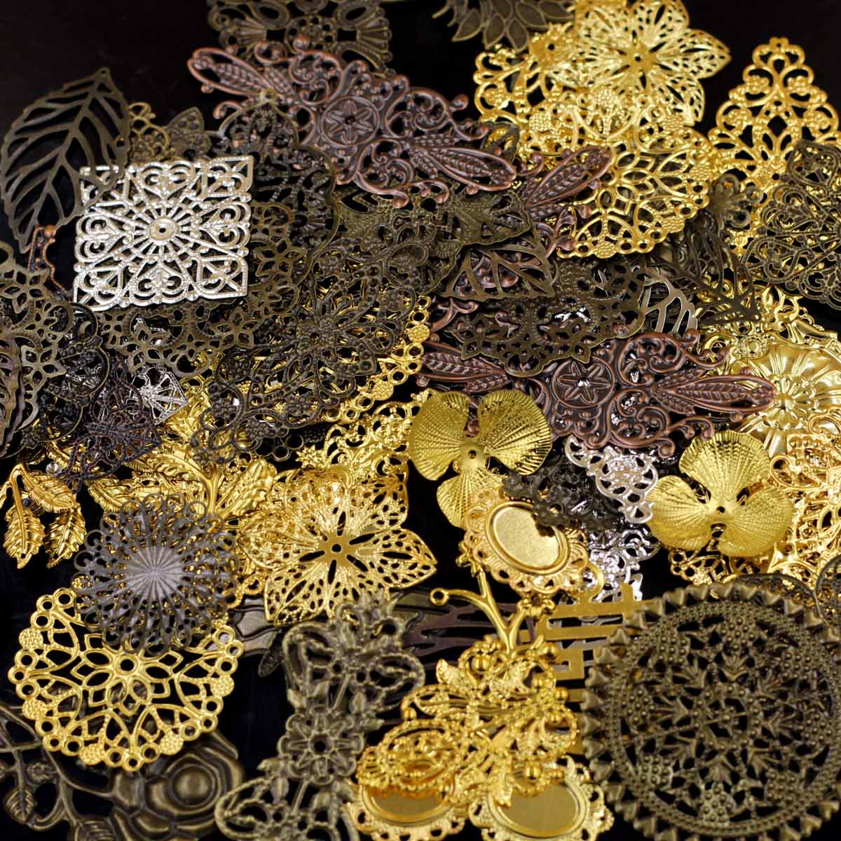 الزينة موصلات عشوائية مختلطة م - مراجعة Craft Embellishment وسعره