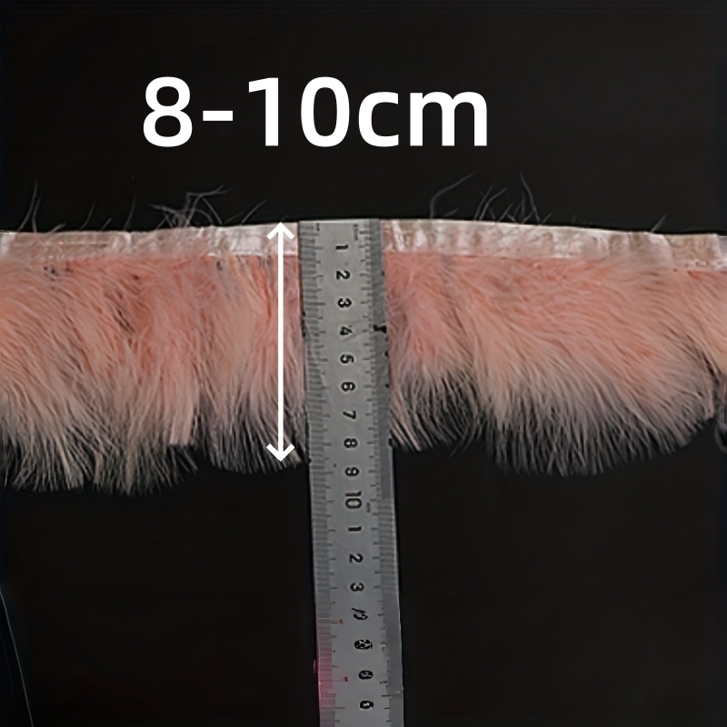 شريط زخرفي من ريش الديك الرومي - مراجعة Fringe Ribbon Sewing وسعره