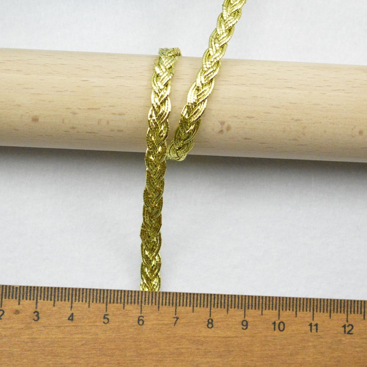 شريط معدني ذهبي مجدول بطول 5 م - مراجعة Cord Trim Twisted وسعره