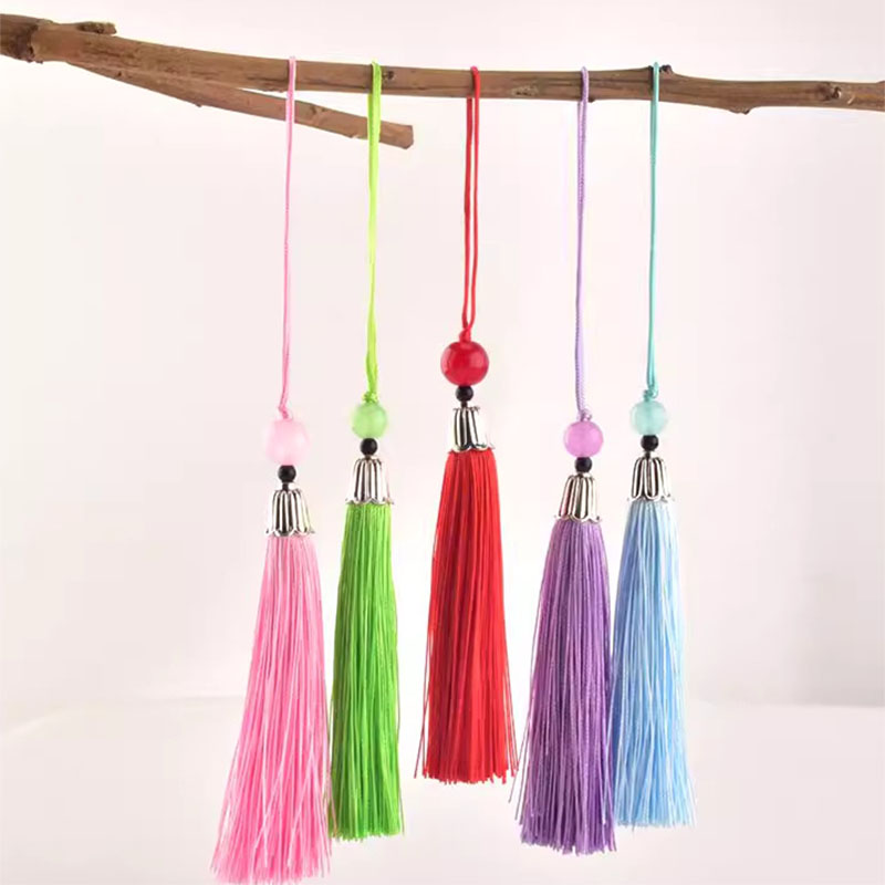 5/10/20 قطعة شراشيب حريرية ناع - مراجعة Beaded Trim Fringe وسعره